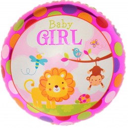 Balon Baby Lion Jungle Girl