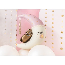 Balon semiluna cu ursulet, baby carnaval 98x80cm