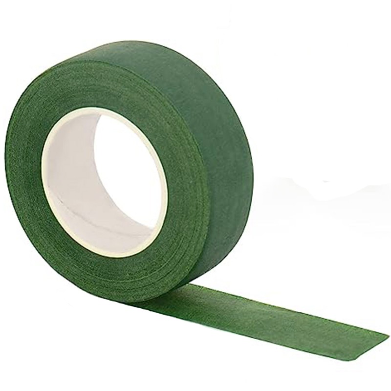 Banda adeziva lata verde inchis pt flori 20mm * 25m