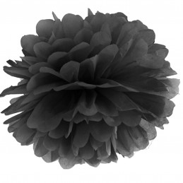 Floare Pom Pom Neagra