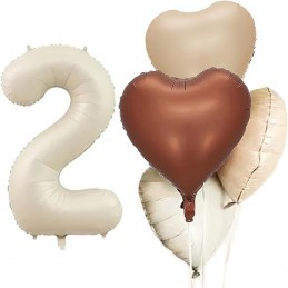 Balon Folie Inima Nude Satin 45cm
