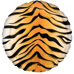 Balon folie rotund Animal Print - Tigru