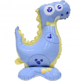 Balon Folie Figurina Dinozaur, cu stativ 3D 45cm