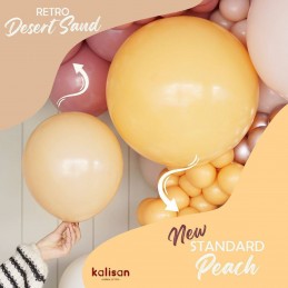 Balon Jumbo Kalisan Retro Desert Sand KT 45 cm
