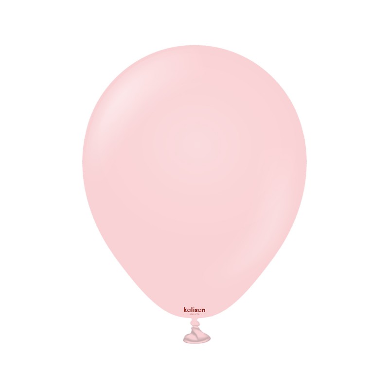 Baloane Latex Kalisan Macaron Pink 13cm, 100buc
