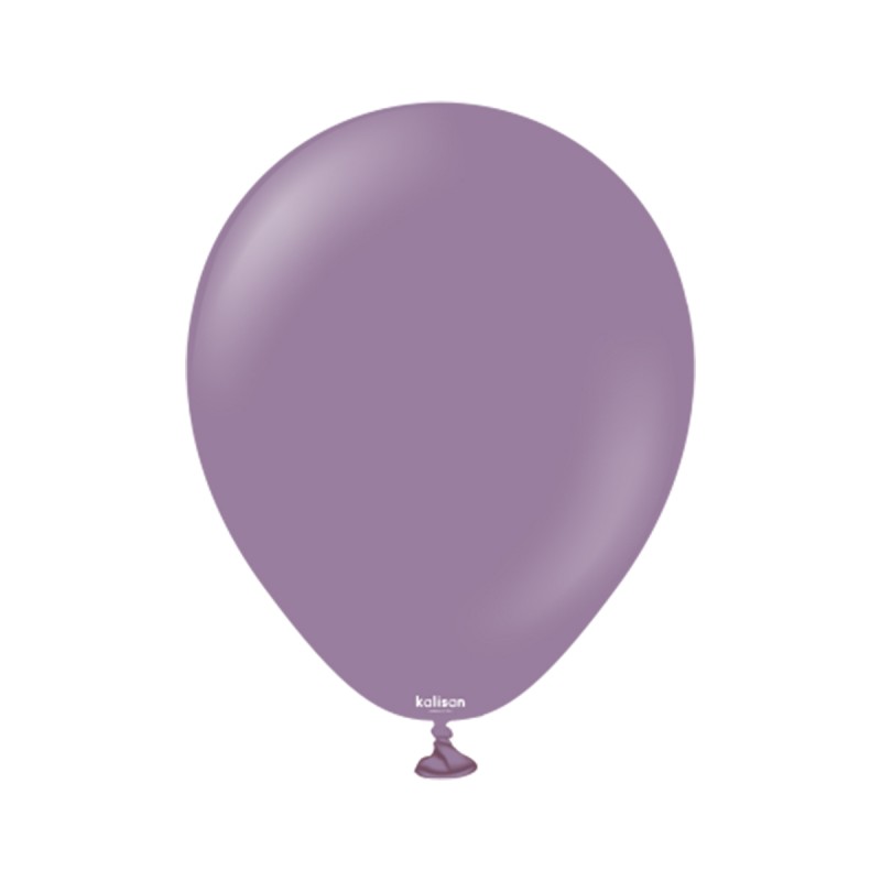 Baloane Latex Kalisan Retro Lavender 13cm, 100buc