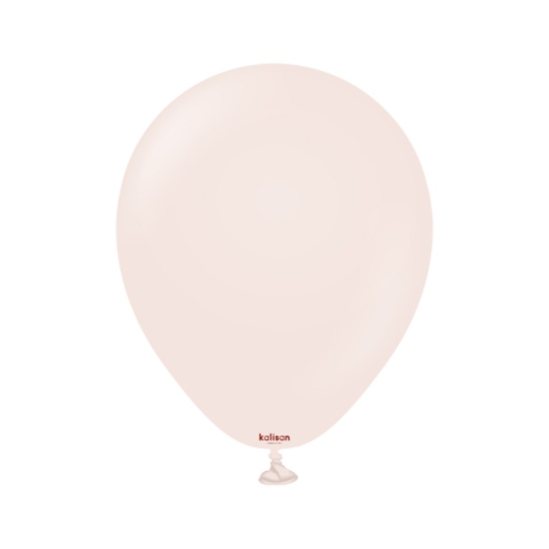 Baloane Latex Kalisan Pink Blush Standard 13cm, 100buc