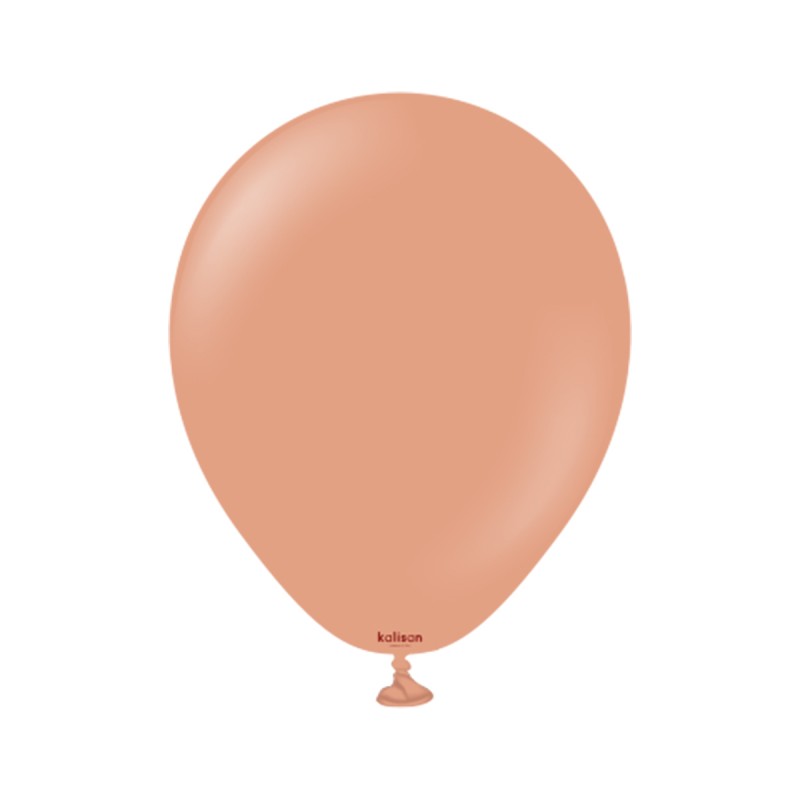 Baloane Latex Kalisan Clay Pink Standard 13cm, 100buc