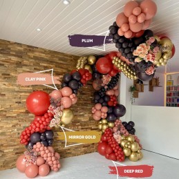 Baloane Latex Kalisan Clay Pink Standard 13cm, 100buc