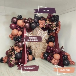 Baloane Latex Kalisan Clay Pink Standard 13cm, 100buc