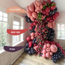 Baloane Latex Kalisan Plum Standard 30cm, 100buc