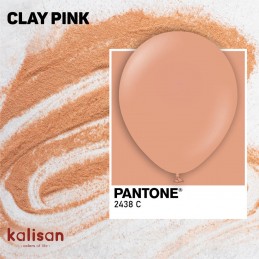 Baloane Latex Kalisan Clay Pink Standard 30cm, 100buc
