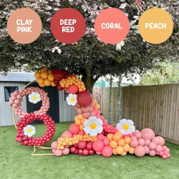 Baloane Latex Kalisan Clay Pink Standard 30cm, 100buc