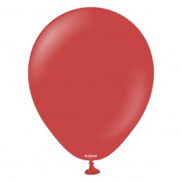 Baloane Latex Kalisan Deep Red 30cm, 100buc