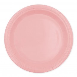 Farfurii petrecere roz, 6 buc, 18cm