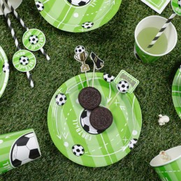 Farfurii petrecere Fotbal, 6 buc, 18 cm