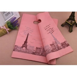 Set 50 Pungute subtiri medii Paris roz