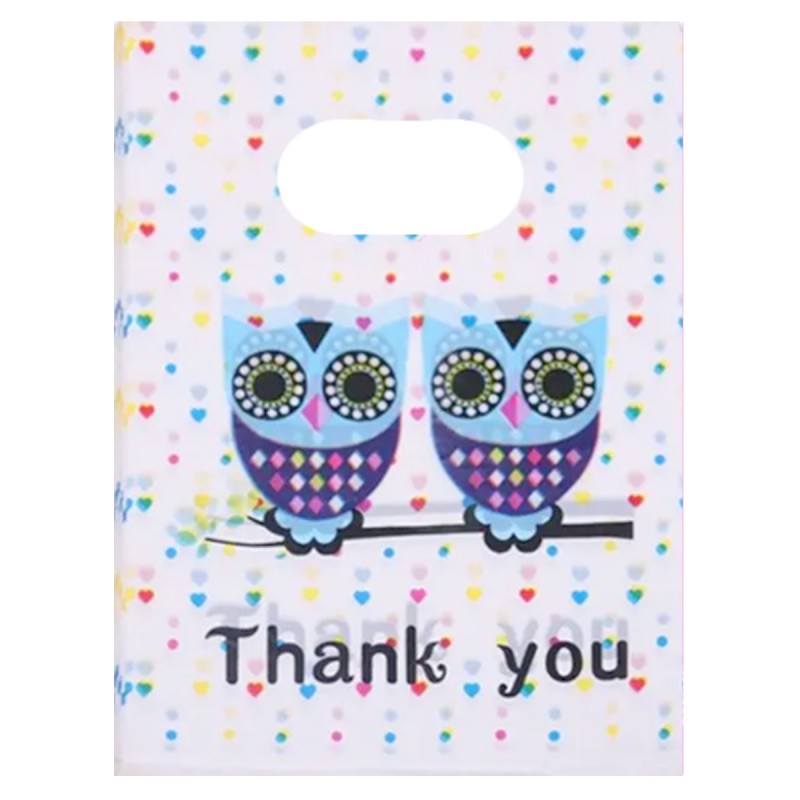 Pungute medii Bufnite Thank You, 50/set Pungute medii Bufnite Thank You, 50/set
