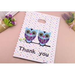 Pungute medii Bufnite Thank You, 50/set Pungute medii Bufnite Thank You, 50/set
