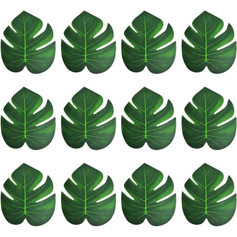 Frunze de monstera decorative, set 12 bucati