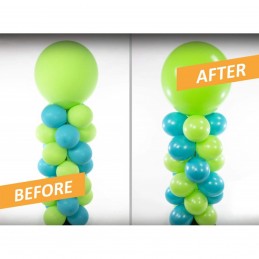 Spray luciu pentru baloane de latex Shinex + manusi
