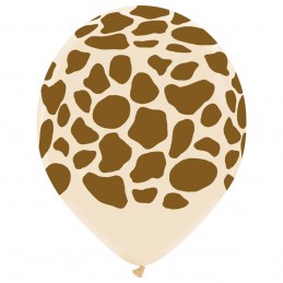 Baloane latex premium pete de Girafa, 10/set