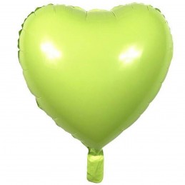 Balon Inima Verde Macaron 45cm