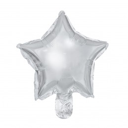 Balon Folie Stea Argintie 25 cm