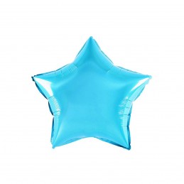 Balon Folie Stea Bleu 25 cm