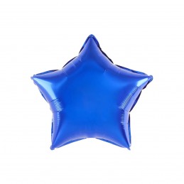 Balon Folie Stea Albastra 25 cm