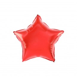 Balon Folie Stea Rosie 25 cm