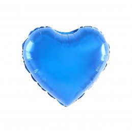 Balon Folie Inima Albastru Deschis 25 cm