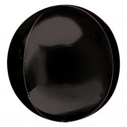 Balon Folie Sfera 3D Orbz 45cm Negru