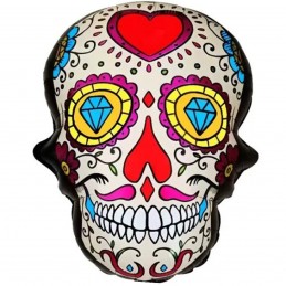 Balon craniu mexican Love Skull Halloween 64cm