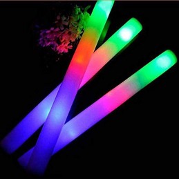 Bagheta din spuma cu led multicolor, Foam Stick