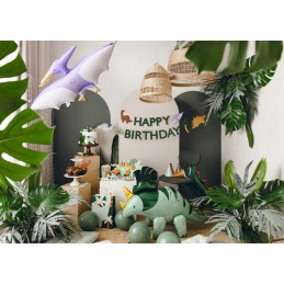 Banner Petrecere Dinozauri HAPPY BIRTHDAY