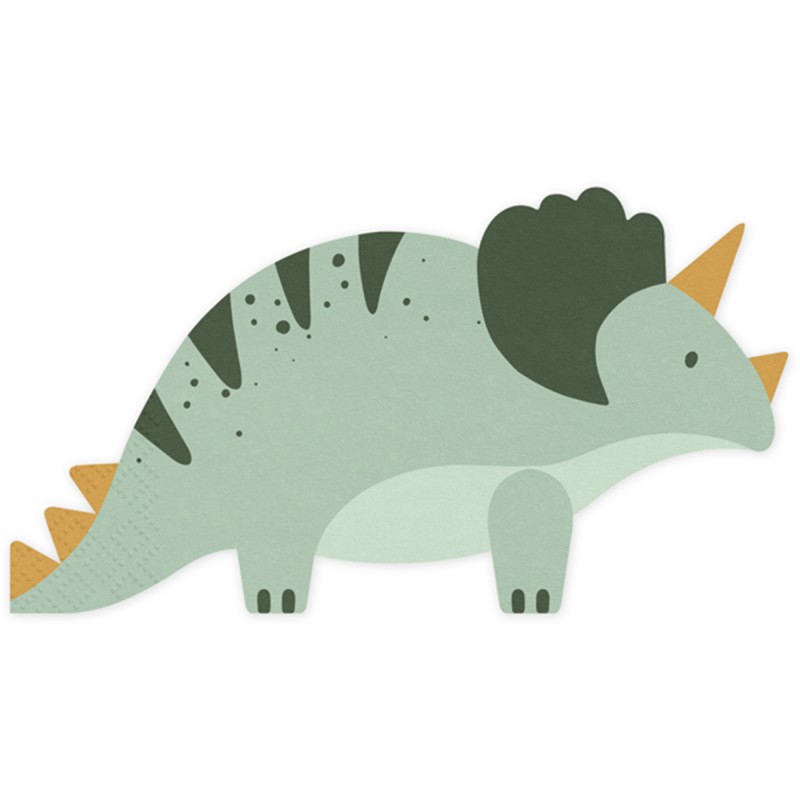 Servetele Triceratops 12 buc, Petrecere Dinozauri