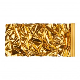 Folie Decorativa Auriu-Argintiu, rola 50m pt panou foto