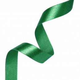Panglica de satin verde inchis 1.2cm x 23m