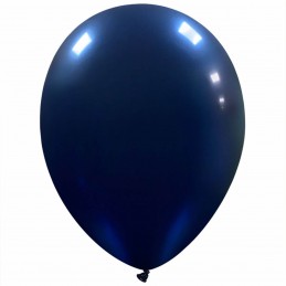 Baloane Latex Deep Blue 30cm, 100buc