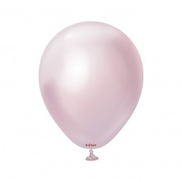 Baloane Latex Kalisan Chrome Pink Gold 13cm, 100buc