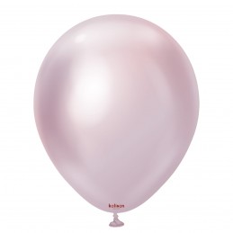 Baloane Latex Kalisan Chrome Pink Gold 30cm, 10 buc