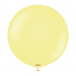 Balon Jumbo Kalisan Macaron Yellow 60 cm