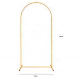 Arcada decorativa aurie metalica, arc mic 180x90cm