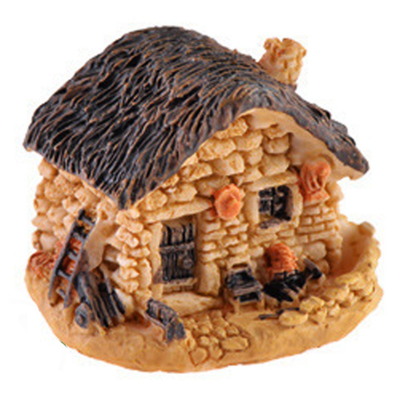 Miniatura rasina casuta rustica 4cm