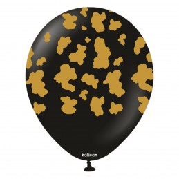 Balon latex negru cu pete...