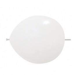 Set 100 Baloane Link Albe 30 cm