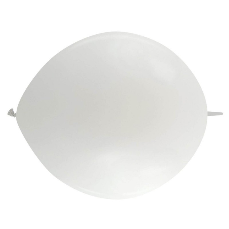 Baloane Latex Link Albe 30 cm, Cattex