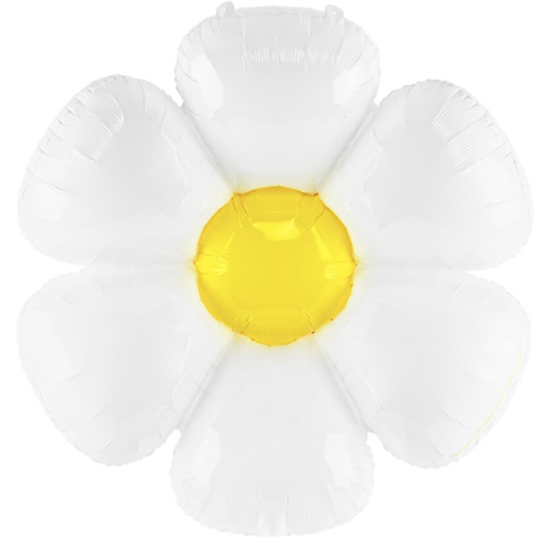 Balon Margareta alba gigant 78cm