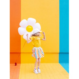 Balon Margareta alba gigant 78cm